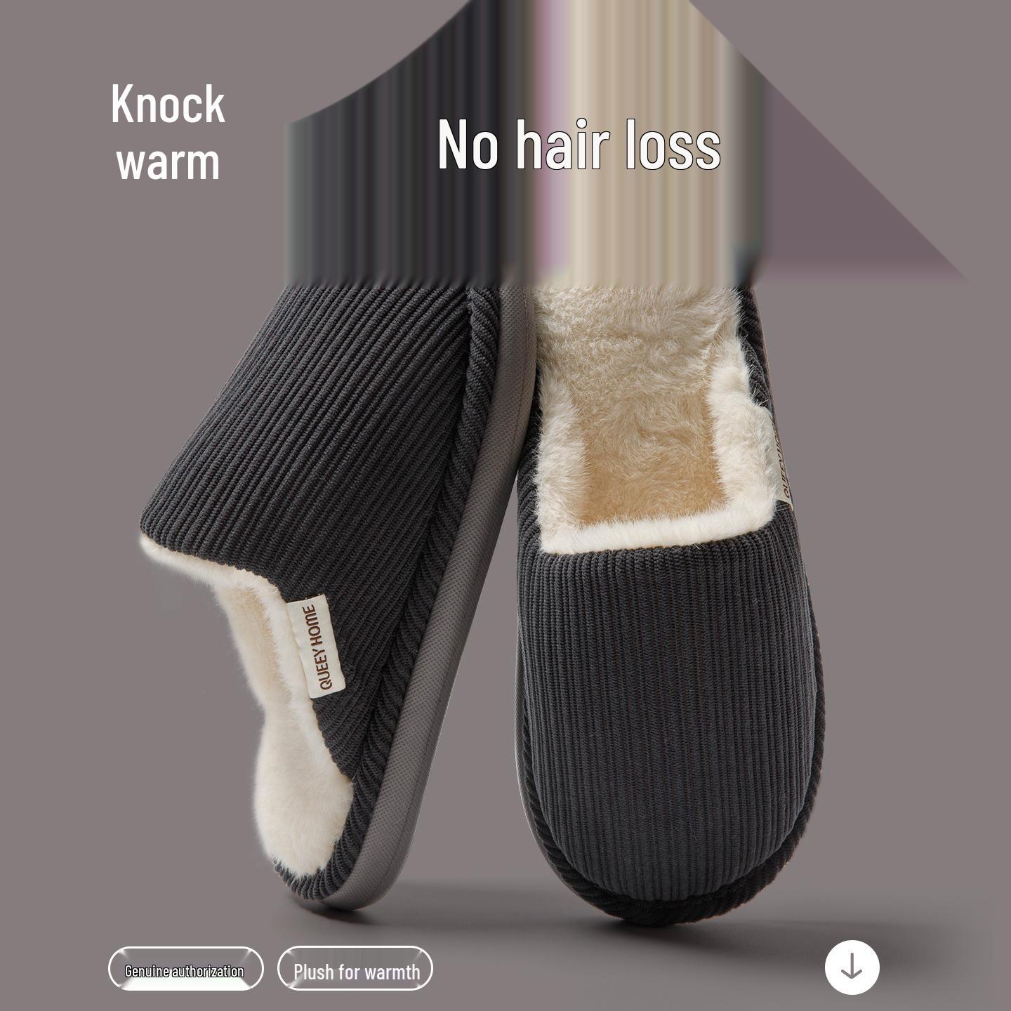 2025 New Warm Corduroy Slippers: Thick-Soled, Non-Slip Indoor Footwear for Men and Women 44-45 (Fits 43-44)
2025 New Warm Corduroy Slippers: Thick-Soled, Non-Slip Indoor Footwear for Men and Women 44-45 (Fits 43-44)
