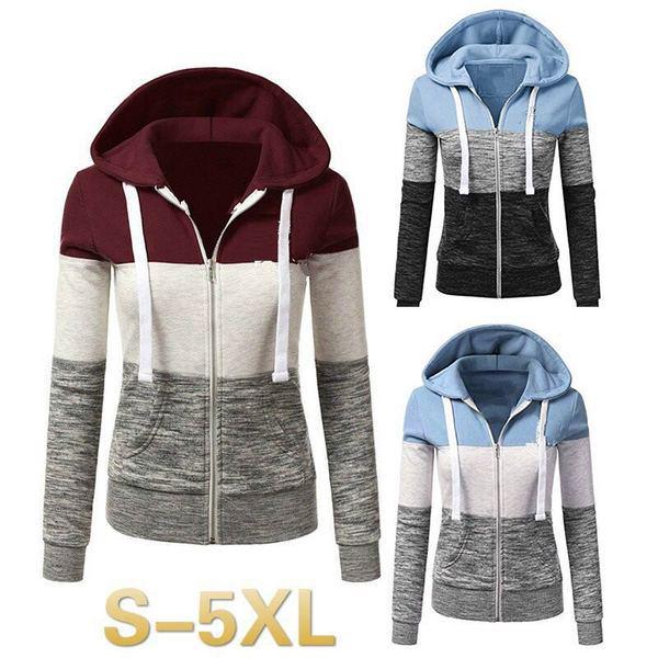 2018 Women s Fashion Three-Color Slim Fit Hooded Cardigan Sweatshirt M вина червоного кольору/сірий колір
2018 Women s Fashion Three-Color Slim Fit Hooded Cardigan Sweatshirt M вина червоного кольору/сірий колір
