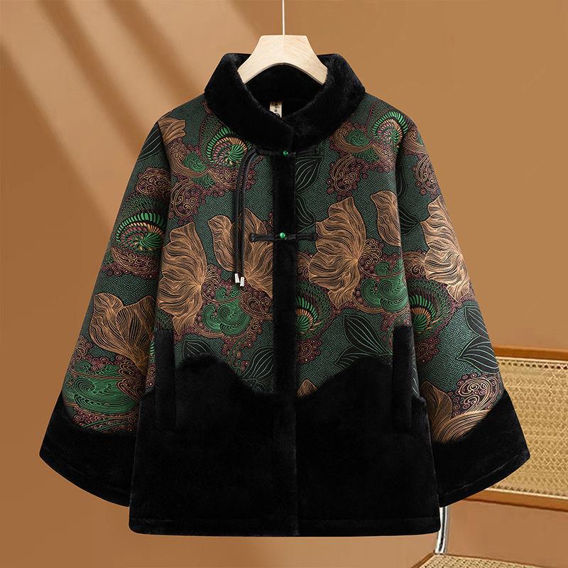 Теплое хлопковое пальто на меховой подкладке для женщин среднего и пожилого возраста – Модное и утепленное для зимы 3XL (115-130 jin)
Теплое хлопковое пальто на меховой подкладке для женщин среднего и пожилого возраста – Модное и утепленное для зимы 3XL (115-130 jin)