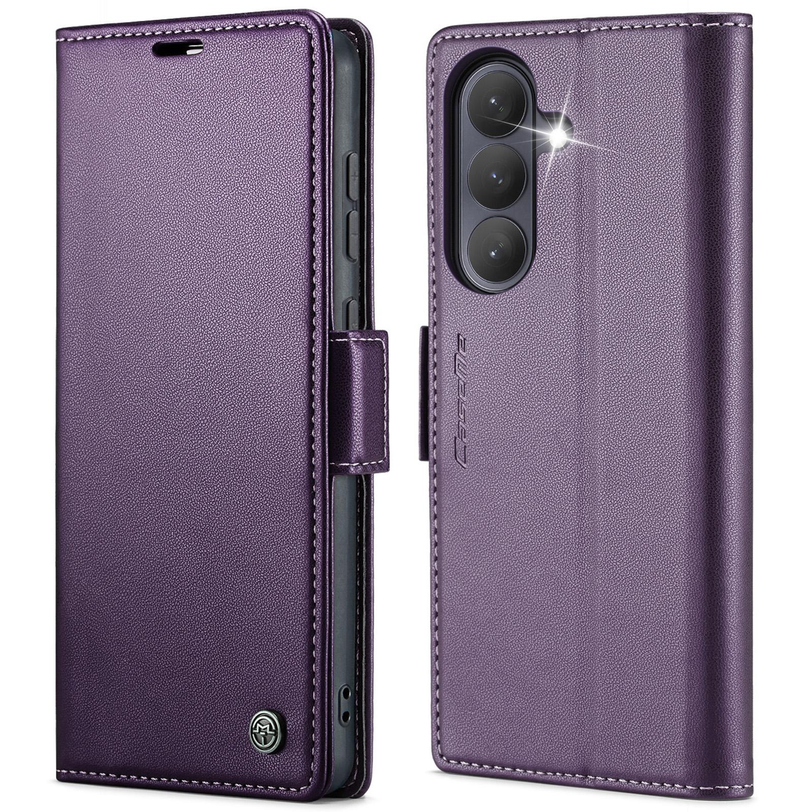 Для Samsung Galaxy S26 Чохол CASEME Серія 023 Блокування RFID Глянцевий Підставка Чохол для Телефона
Для Samsung Galaxy S26 Чохол CASEME Серія 023 Блокування RFID Глянцевий Підставка Чохол для Телефона