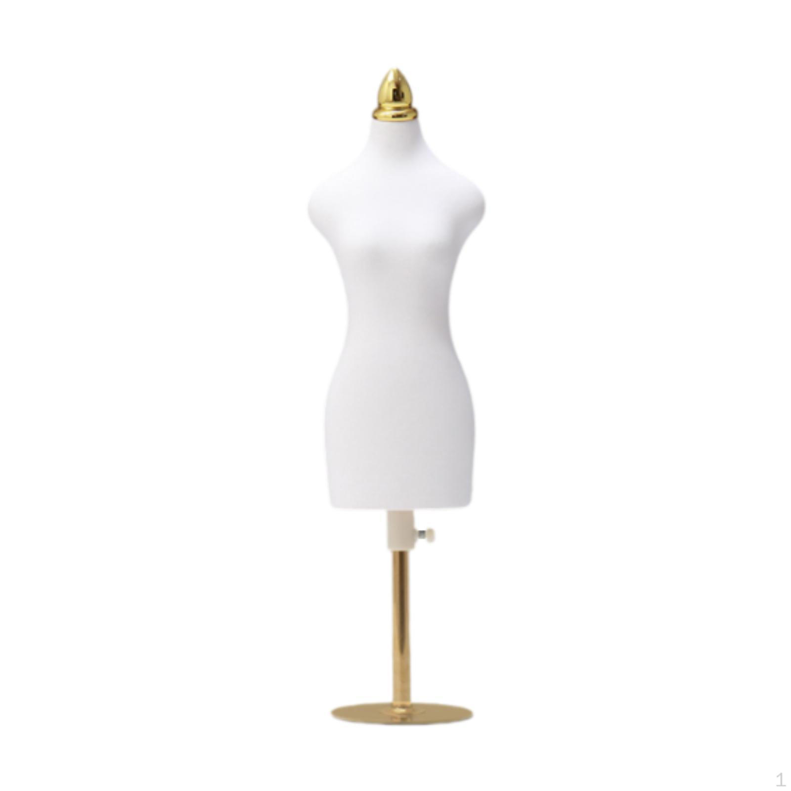 Adjustable Mini Dressmaker Model for Tailoring and Craft Projects L and Gold Base
Adjustable Mini Dressmaker Model for Tailoring and Craft Projects L and Gold Base