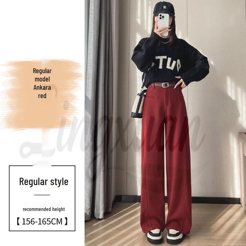 2026 Autumn/Winter Women s High-Waist Woolen Wide-Leg Pants with Plush Lining XL
2026 Autumn/Winter Women s High-Waist Woolen Wide-Leg Pants with Plush Lining XL