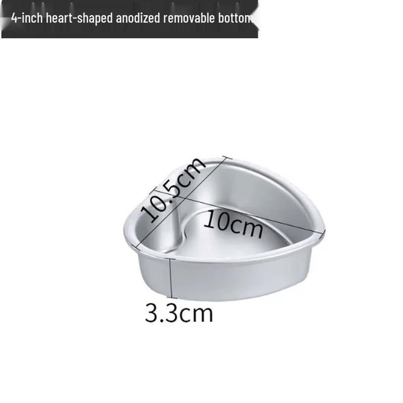 SIVIR 4-Inch Heart-Shaped Cake Mold
SIVIR 4-Inch Heart-Shaped Cake Mold