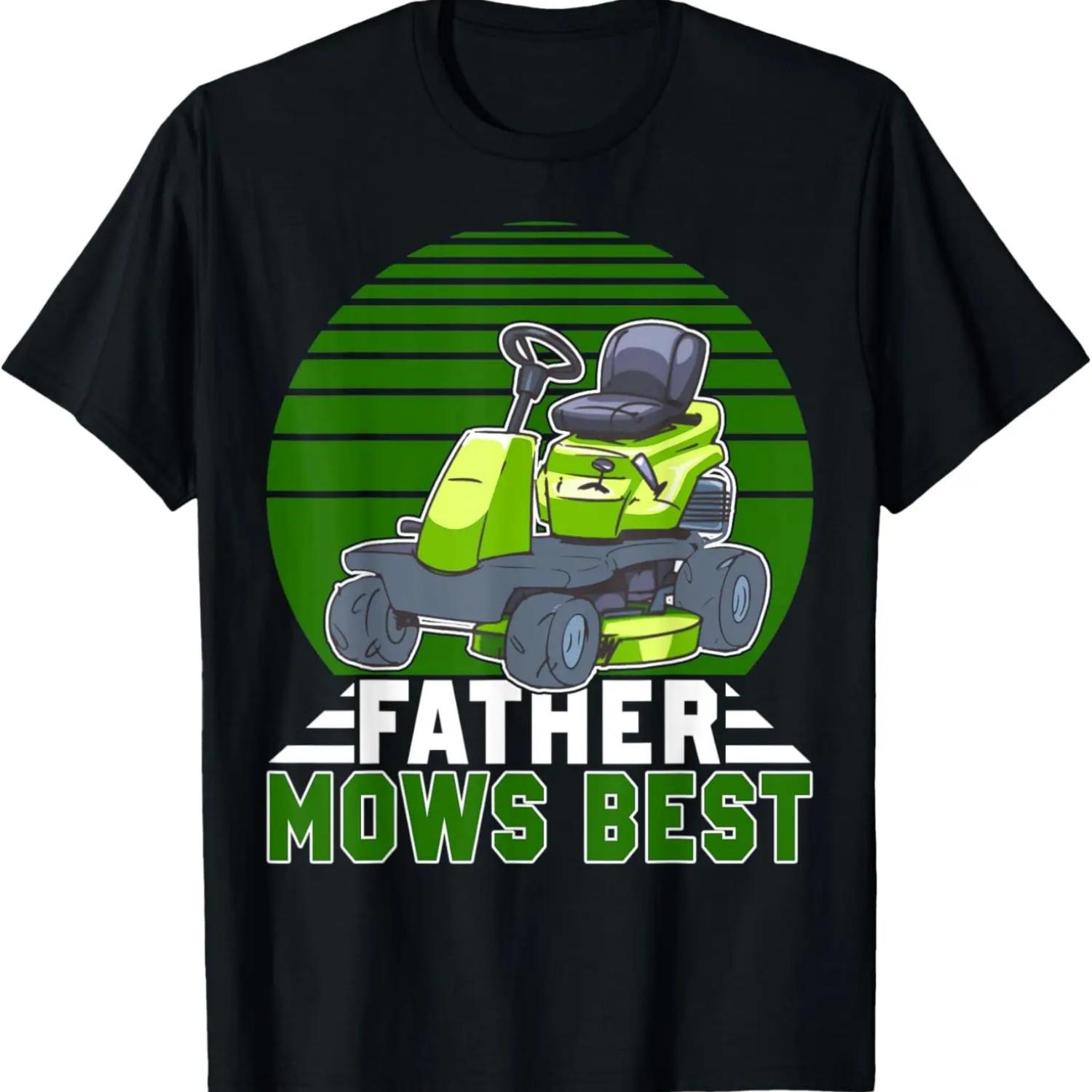 Папа косит лучше всех Смешная ретро-футболка с газонокосилкой в подарок папе XXXXXL чёрный
Папа косит лучше всех Смешная ретро-футболка с газонокосилкой в подарок папе XXXXXL чёрный