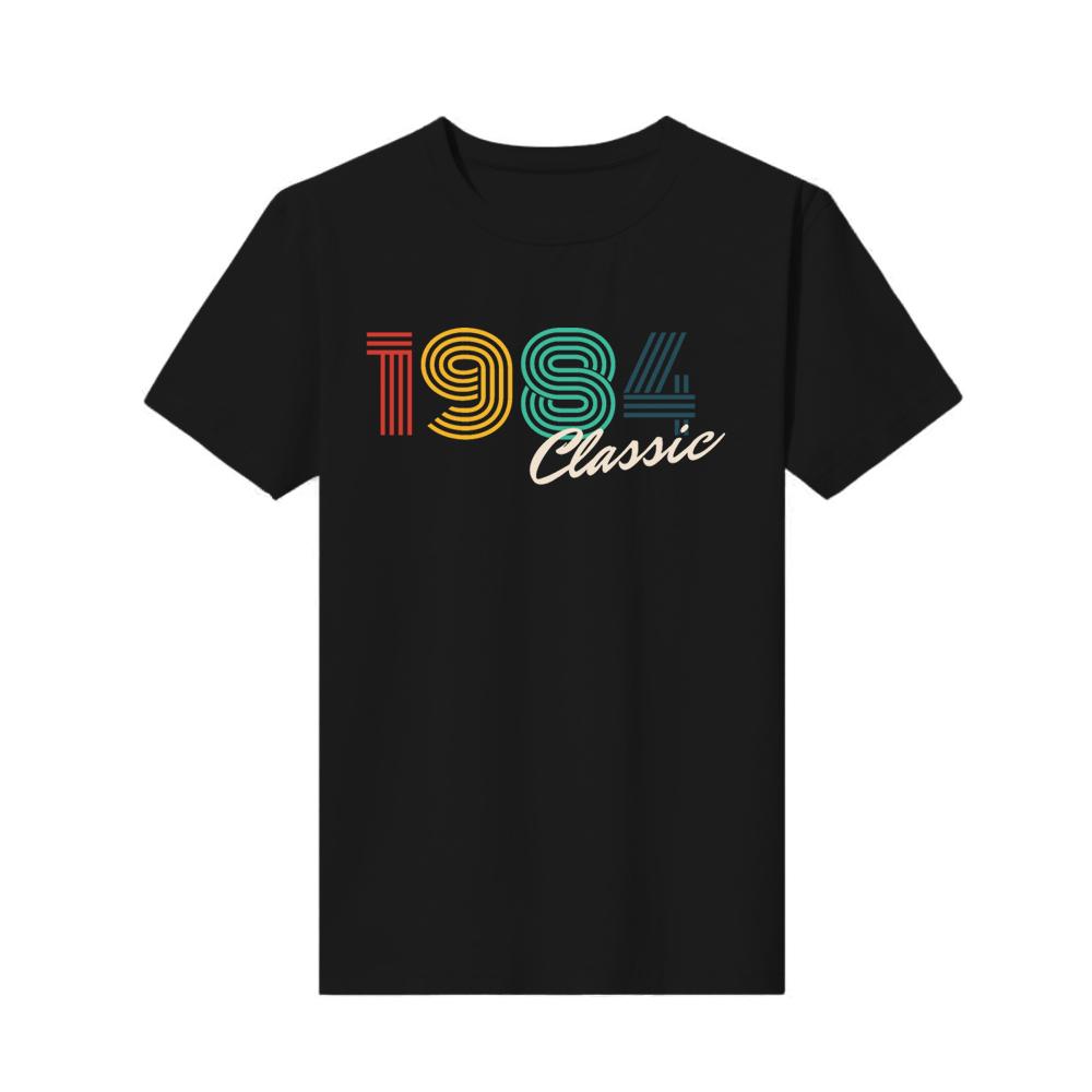 print t-shirt o-neck 1984 classic birthday chritmas custom made short-sleeved Cotton Top mens Fashion XS чорний
print t-shirt o-neck 1984 classic birthday chritmas custom made short-sleeved Cotton Top mens Fashion XS чорний