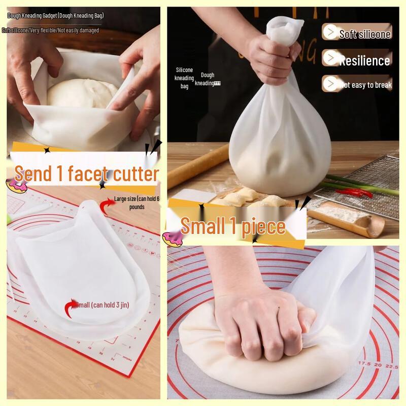 Silicone Dough Kneading Bag
Silicone Dough Kneading Bag