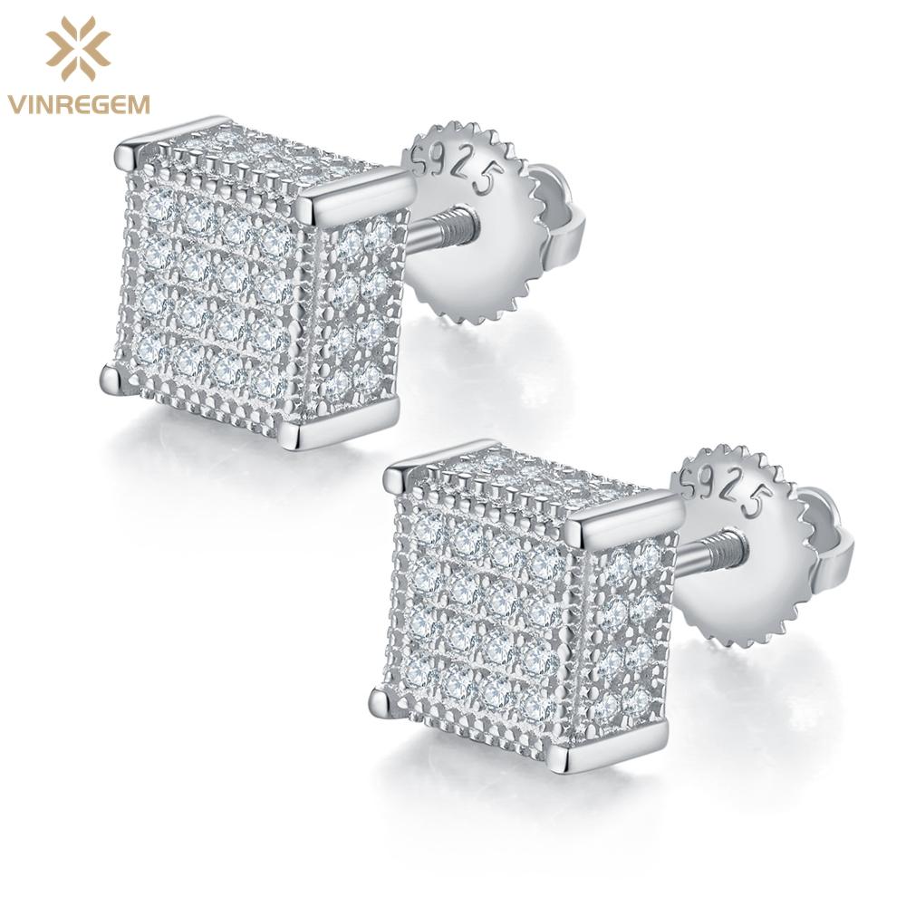 Vinregem 0,77CT D Цвет Полный бриллианты Стерлинговое серебро 925 пробы 3EX VVS1 Серьги-пусеты из настоящего муассанита Хип-хоп Рок Ювелирные изделия для женщин и мужчин белый
Vinregem 0,77CT D Цвет Полный бриллианты Стерлинговое серебро 925 пробы 3EX VVS1 Серьги-пусеты из настоящего муассанита Хип-хоп Рок Ювелирные изделия для женщин и мужчин белый