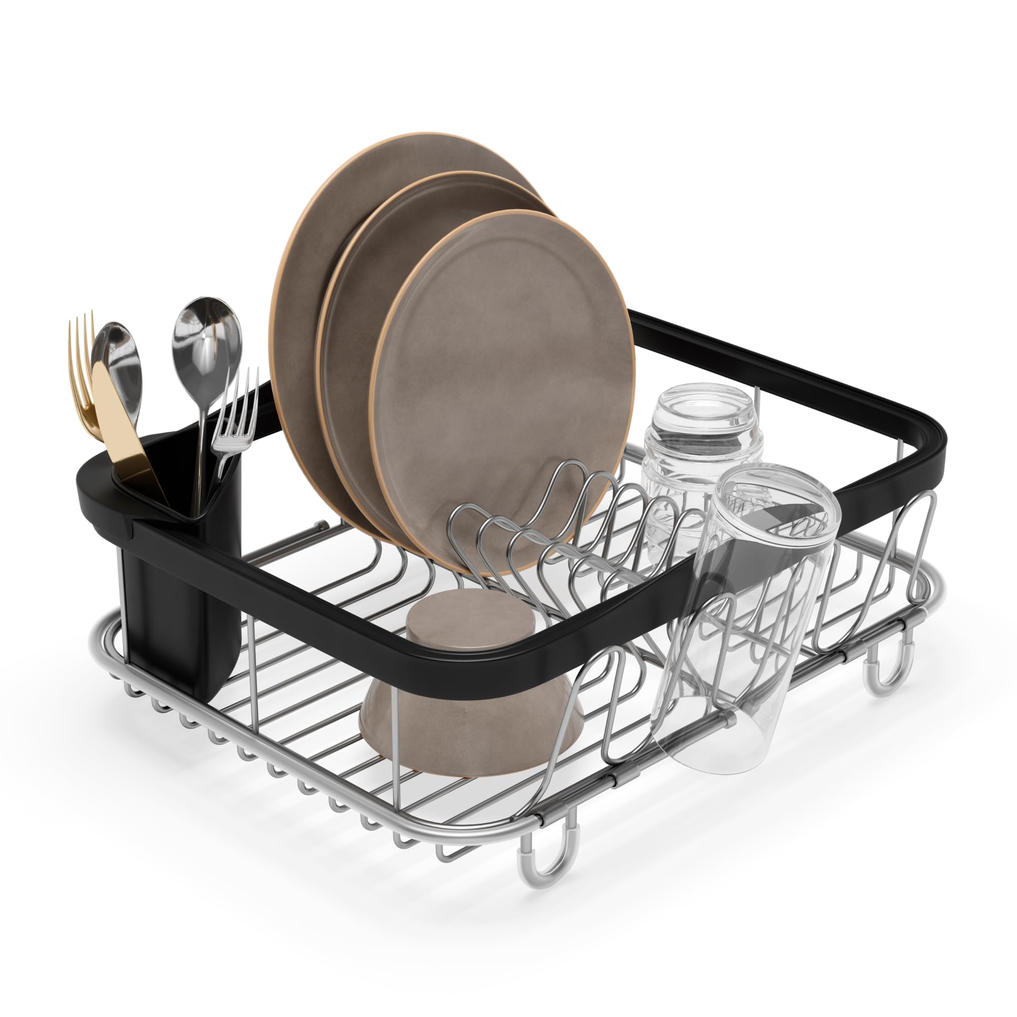 Umbra SINKIN DISH RACK Dish 21004292047 MULTI-USE (Sinkin 3-Way Rack) Black/Nickel
Umbra SINKIN DISH RACK Dish 21004292047 MULTI-USE (Sinkin 3-Way Rack) Black/Nickel