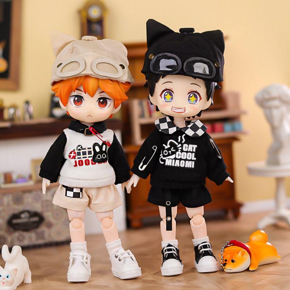 Hat Ob11 Hoodies Pants Clothes Vintage Ob11 Bjd Doll Clothes Ob11 Doll Cat Hoodie Set 1/12bjd Doll style 4
Hat Ob11 Hoodies Pants Clothes Vintage Ob11 Bjd Doll Clothes Ob11 Doll Cat Hoodie Set 1/12bjd Doll style 4