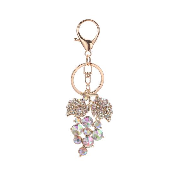 Keychain Pendant Sparkling Rhinestones Inlaid Three-Dimensional Grape Shape Key Chain Lightweight Car Bag Decorative Accessory разноцветный
Keychain Pendant Sparkling Rhinestones Inlaid Three-Dimensional Grape Shape Key Chain Lightweight Car Bag Decorative Accessory разноцветный