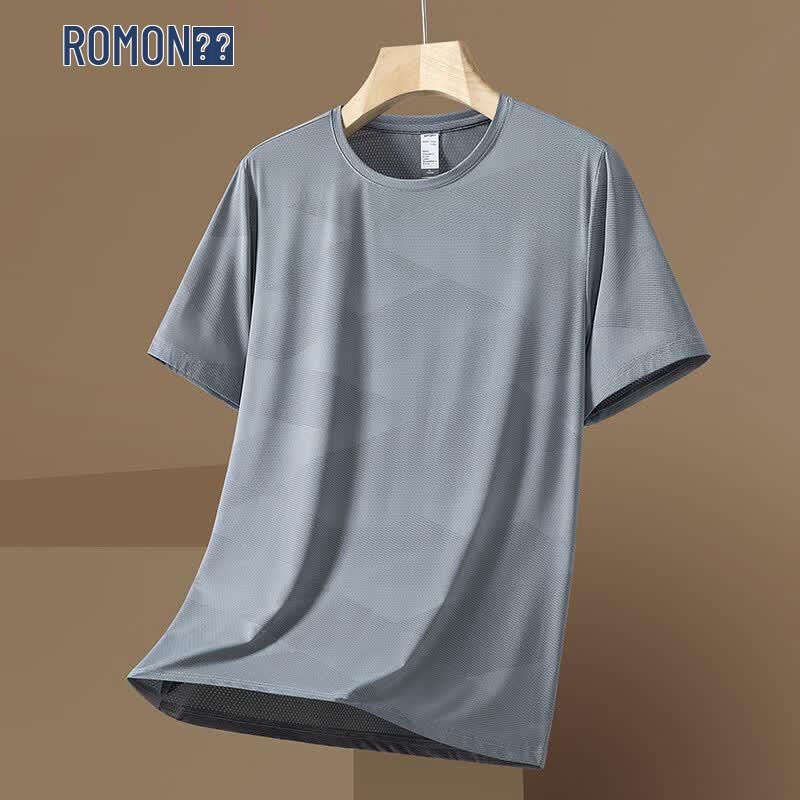 ROMON Men s Ice Silk Quick Dry Short Sleeve T-Shirt 2XL
ROMON Men s Ice Silk Quick Dry Short Sleeve T-Shirt 2XL