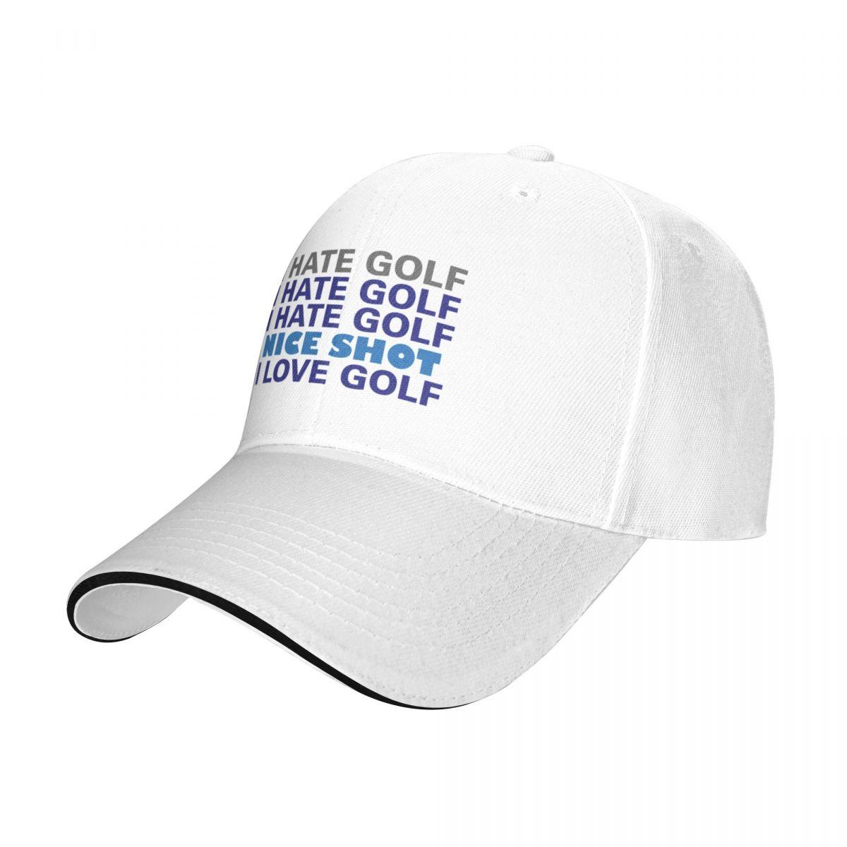 I hate golf nice shot i love golf Cap Baseball Cap luxury brand wild ball hat hat women Unisex s
I hate golf nice shot i love golf Cap Baseball Cap luxury brand wild ball hat hat women Unisex s