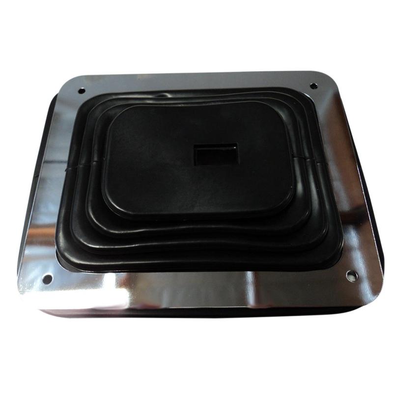 For Hurst Rubber Shifter Boot With Chrome Plate 5 5/8 Inch X 6 3/4 Inch Manual Automatic 350
For Hurst Rubber Shifter Boot With Chrome Plate 5 5/8 Inch X 6 3/4 Inch Manual Automatic 350