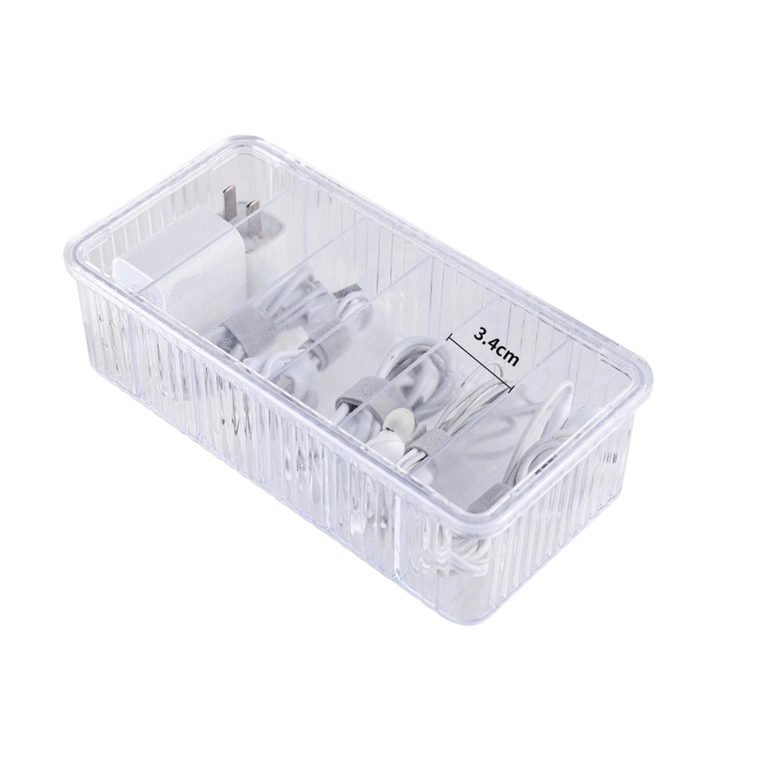 Desk Cable Organizer Box, Compartment Storage for Charger Cable Cord one size белый
Desk Cable Organizer Box, Compartment Storage for Charger Cable Cord one size белый