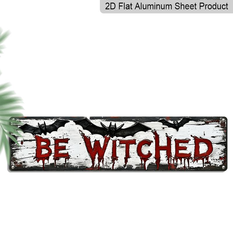2D Flat One Cursed Vintage Metal Sign, Alumium Decorative Sign, 15.7×3.94inch Suitable for Hanging on Alumium Walls As Decoration for Halloween 40cm x 10cm
2D Flat One Cursed Vintage Metal Sign, Alumium Decorative Sign, 15.7×3.94inch Suitable for Hanging on Alumium Walls As Decoration for Halloween 40cm x 10cm