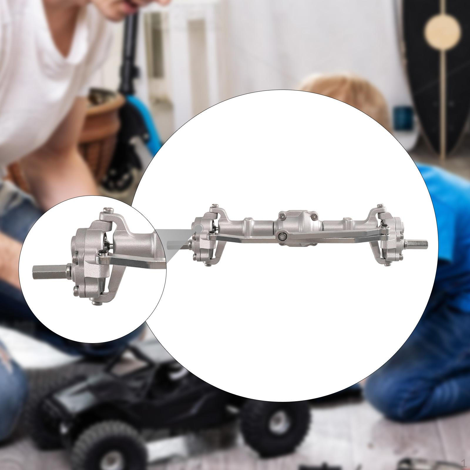 RC Front Axle Door Bridge Easy to Install Upgrade Replacement Accessory Metal for MN82 D90 срібний
RC Front Axle Door Bridge Easy to Install Upgrade Replacement Accessory Metal for MN82 D90 срібний