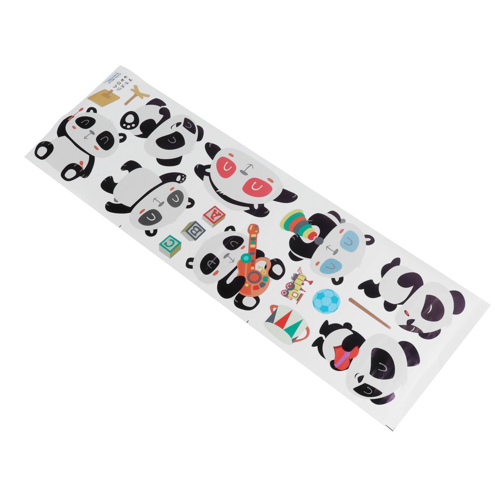 DIY Wall Sticker Cartoon Panda Animal Decals Living Room Bedroom Kindergarten Decoration
DIY Wall Sticker Cartoon Panda Animal Decals Living Room Bedroom Kindergarten Decoration