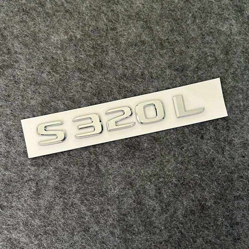 ABS Black Chrome Letters 3D Car Trunk Letters Badge For Mercedes Benz S320L 350L 450L 500L 560L 650 680 Logo Sticker Accessories
ABS Black Chrome Letters 3D Car Trunk Letters Badge For Mercedes Benz S320L 350L 450L 500L 560L 650 680 Logo Sticker Accessories