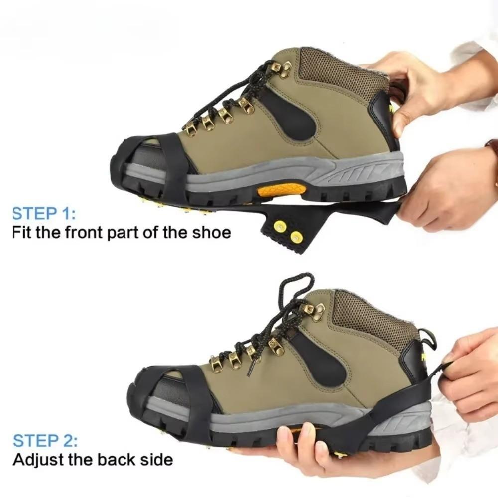 New 10 Teeth Ice Claw Universal Spike Shoes Crampons Anti-Slip Ice Gripper Spike For Shoes 12.5
New 10 Teeth Ice Claw Universal Spike Shoes Crampons Anti-Slip Ice Gripper Spike For Shoes 12.5