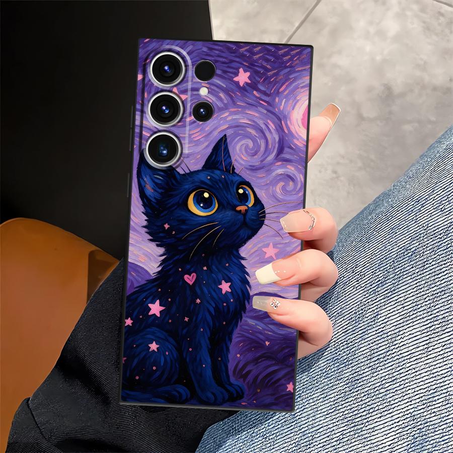 Вращающийся чехол со звездным небом и кошкой для Samsung Galaxy S26 Ultra S21 FE S20 Ultra S10 S9 S25 Plus Note 20 8 9 10 S24 S23 Funda Чехол для телефона Galaxy S24 FE
Вращающийся чехол со звездным небом и кошкой для Samsung Galaxy S26 Ultra S21 FE S20 Ultra S10 S9 S25 Plus Note 20 8 9 10 S24 S23 Funda Чехол для телефона Galaxy S24 FE