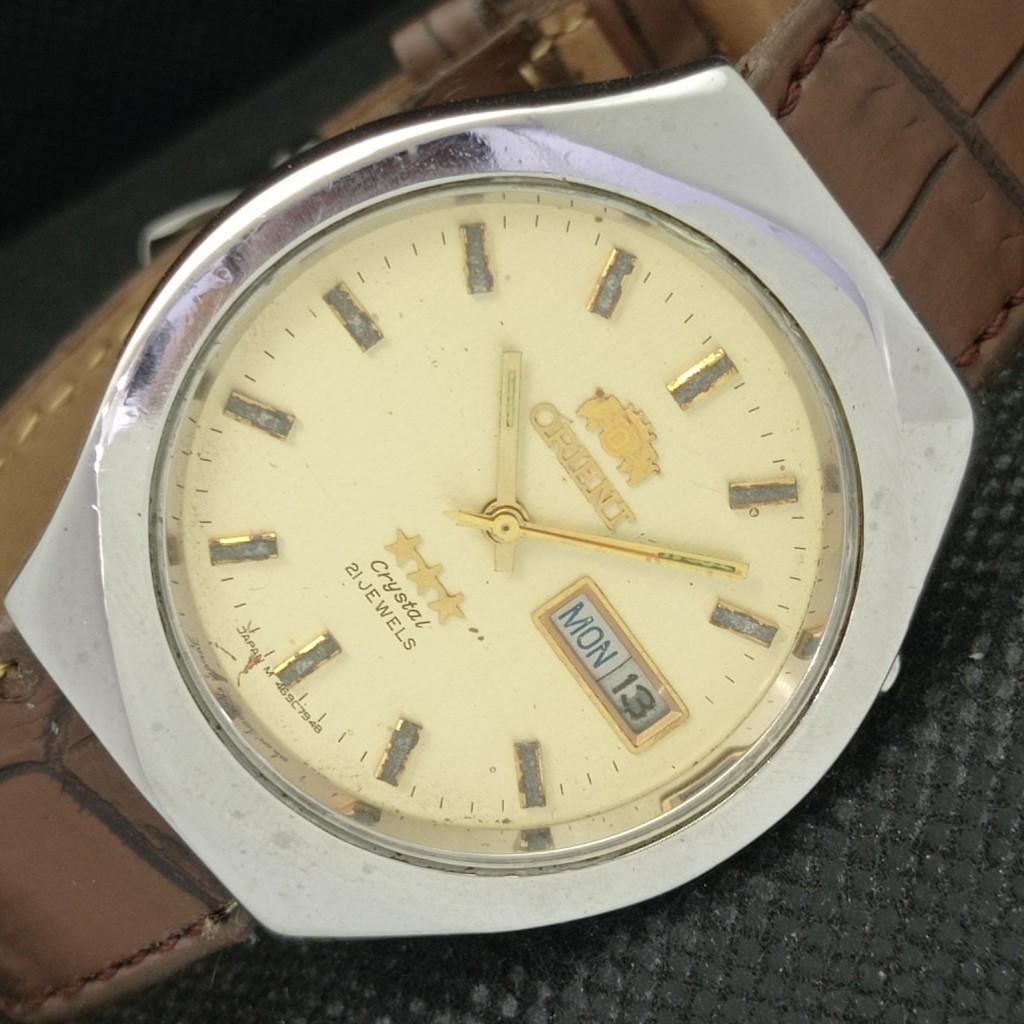 Б/у ORIENT CRYSTAL AUTO 46941 JAPAN MENS WATCH a308038-1 Sku586-a308038
Б/у ORIENT CRYSTAL AUTO 46941 JAPAN MENS WATCH a308038-1 Sku586-a308038