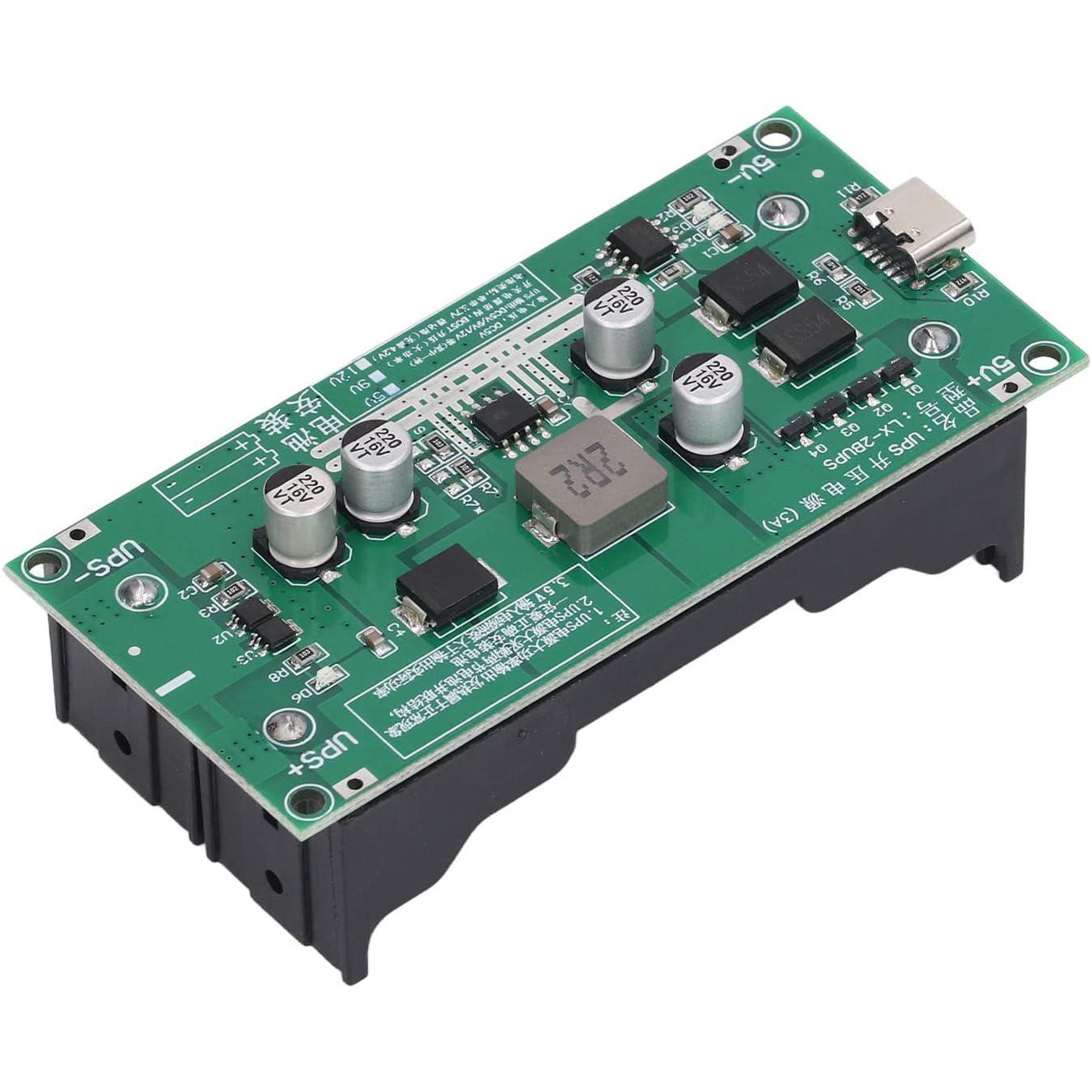 Type-C 15W 3A Fast Charge UPS Power Supply / 18650 Lithium Battery Charger Module DC-DC Step Up Booster Converter 5V 9V 12V 
Type-C 15W 3A Fast Charge UPS Power Supply / 18650 Lithium Battery Charger Module DC-DC Step Up Booster Converter 5V 9V 12V
