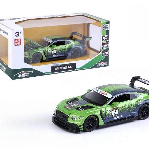 1:Масштаб 32 Bentley Continental GT3 Серія Машинка-інерційна Модель зі сплаву Лита Модель металевої машинки Різдвяний подарунок для хлопчиків чоловіків зелений
1:Масштаб 32 Bentley Continental GT3 Серія Машинка-інерційна Модель зі сплаву Лита Модель металевої машинки Різдвяний подарунок для хлопчиків чоловіків зелений
