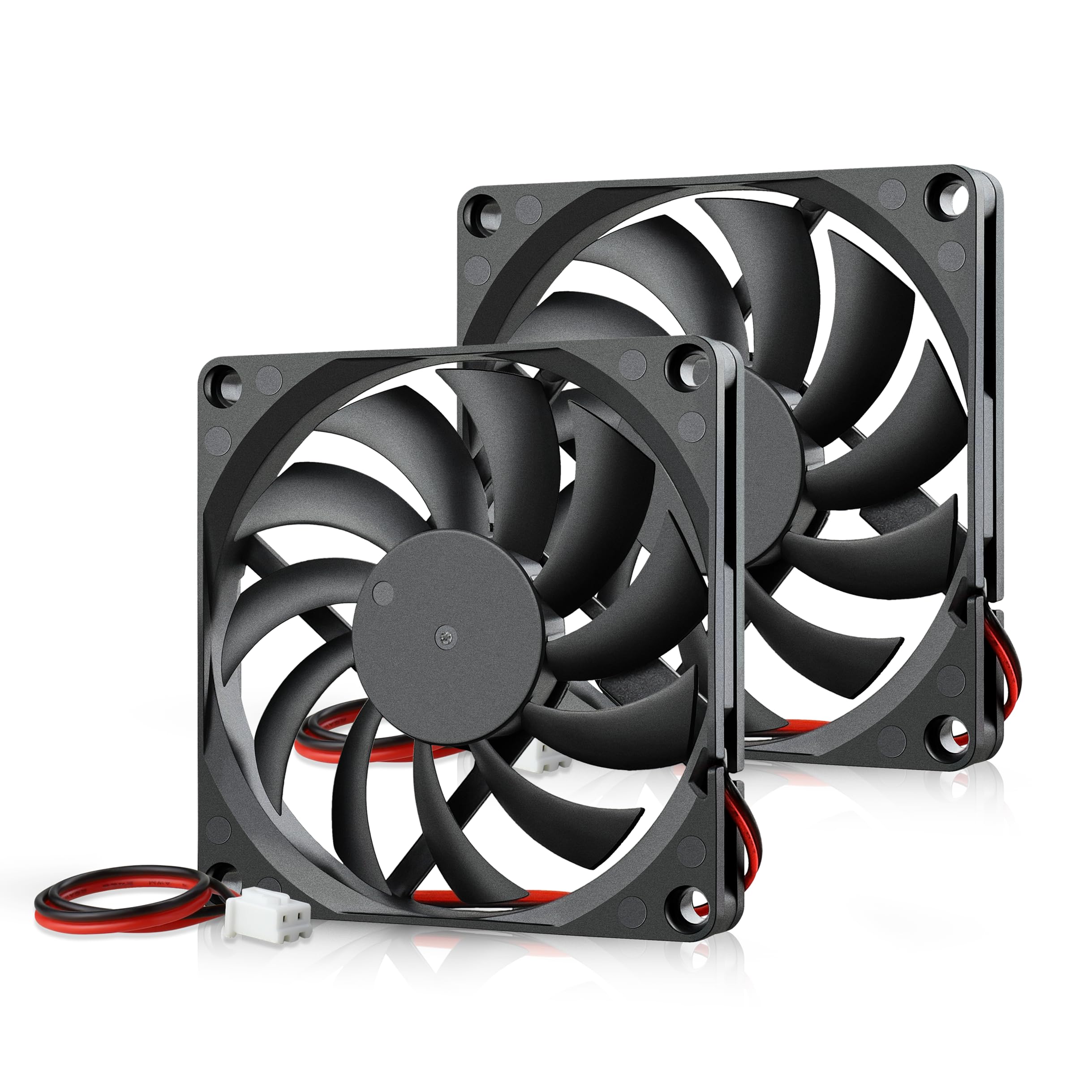 GDSTIME 80mmx10mm Thin 12V DC Axial Fan Ventilation Cooler Air Cooling Fan Guard Thin Case Fan 2PIN 2-Series
GDSTIME 80mmx10mm Thin 12V DC Axial Fan Ventilation Cooler Air Cooling Fan Guard Thin Case Fan 2PIN 2-Series