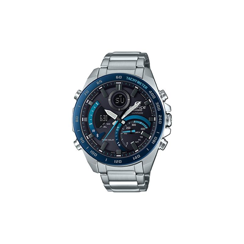 Casio EDIFICE Fashionable Business Bluetooth Connected Classic Pointer Three Eyes Quartz Movement Stainless Steel Strap Japanese and ECB-900YDB-1BPR синий
Casio EDIFICE Fashionable Business Bluetooth Connected Classic Pointer Three Eyes Quartz Movement Stainless Steel Strap Japanese and ECB-900YDB-1BPR синий