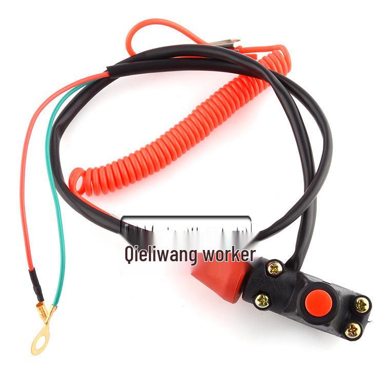 Spring Flameout Switch for ATV Beach Buggy - 49cc Mini Sport Bike Kill Switch
Spring Flameout Switch for ATV Beach Buggy - 49cc Mini Sport Bike Kill Switch