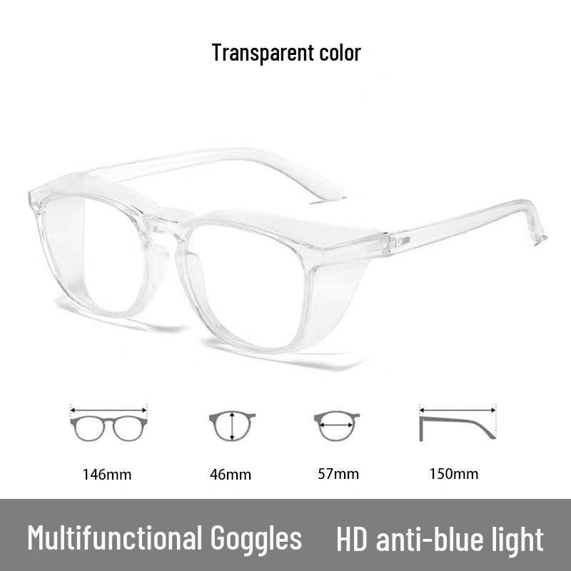 HD Windproof & Pollen Protection Cycling Goggles for Men & Women - Splash & Sandproof Protective Glasses білий/чистий
HD Windproof & Pollen Protection Cycling Goggles for Men & Women - Splash & Sandproof Protective Glasses білий/чистий