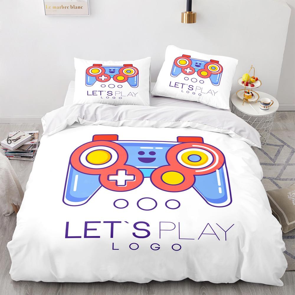 Game Printed Soft Duvet Cover Set Gamepad Video Game Controler Beding Set for Children Kids Tens Young Boys Bedrom Comfortable Quilt Cover featuring 120*200cm Single
Game Printed Soft Duvet Cover Set Gamepad Video Game Controler Beding Set for Children Kids Tens Young Boys Bedrom Comfortable Quilt Cover featuring 120*200cm Single