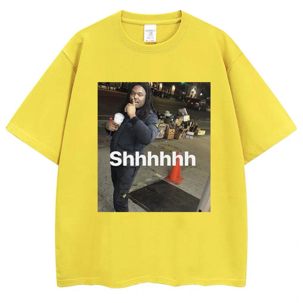 Lucki Shhhhh Funny Meme Print T-shirts Men s Women s Oversized Humor T Shirt 100% Cotton O-Neck Casual T Shirts 3XL
Lucki Shhhhh Funny Meme Print T-shirts Men s Women s Oversized Humor T Shirt 100% Cotton O-Neck Casual T Shirts 3XL