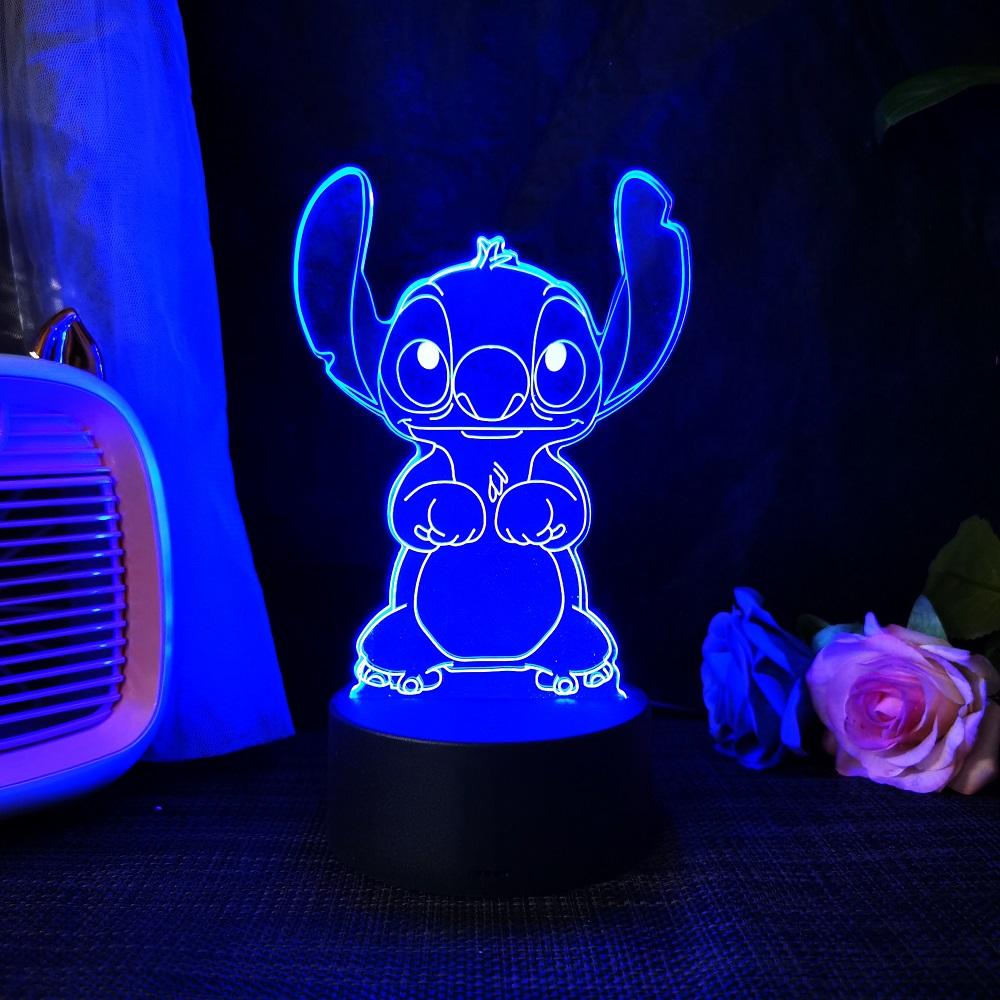 Stitch 3D Acrylic Illusion Night Light 16 Color Changing Decorative Lights With Remote Control Christmas Birthday Decoration Gif 7 colors no remote
Stitch 3D Acrylic Illusion Night Light 16 Color Changing Decorative Lights With Remote Control Christmas Birthday Decoration Gif 7 colors no remote