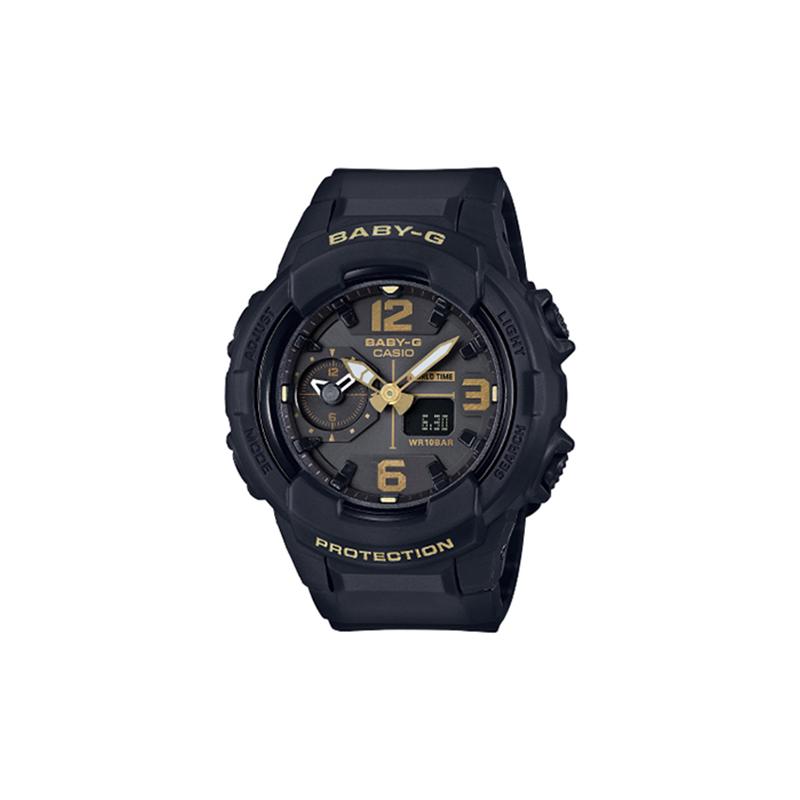 Casio CASIOBABY-G series theme series military style design world time handsome quartz movement resin strap Japanese and Korean watch BGA-230-1B чорний
Casio CASIOBABY-G series theme series military style design world time handsome quartz movement resin strap Japanese and Korean watch BGA-230-1B чорний