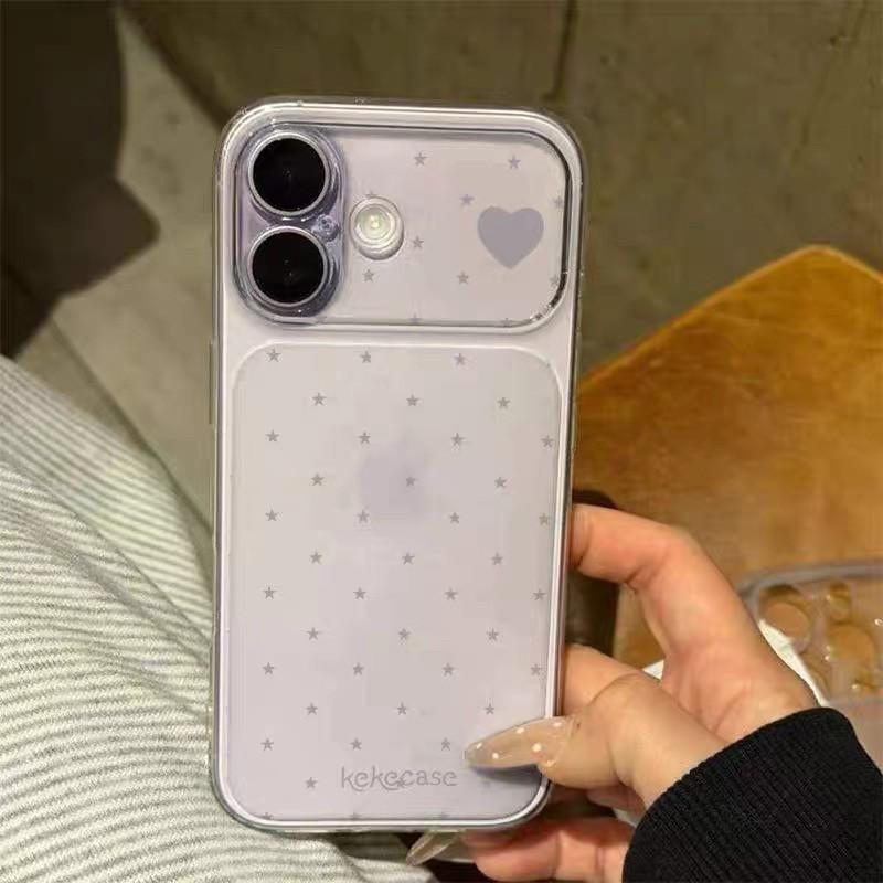 Star Heart Large Window Phone Case for Apple 17 Pro Max - Drop Protection, Transparent, Suitable for Models 16, 15, 14P, and 12. Apple 17
Star Heart Large Window Phone Case for Apple 17 Pro Max - Drop Protection, Transparent, Suitable for Models 16, 15, 14P, and 12. Apple 17