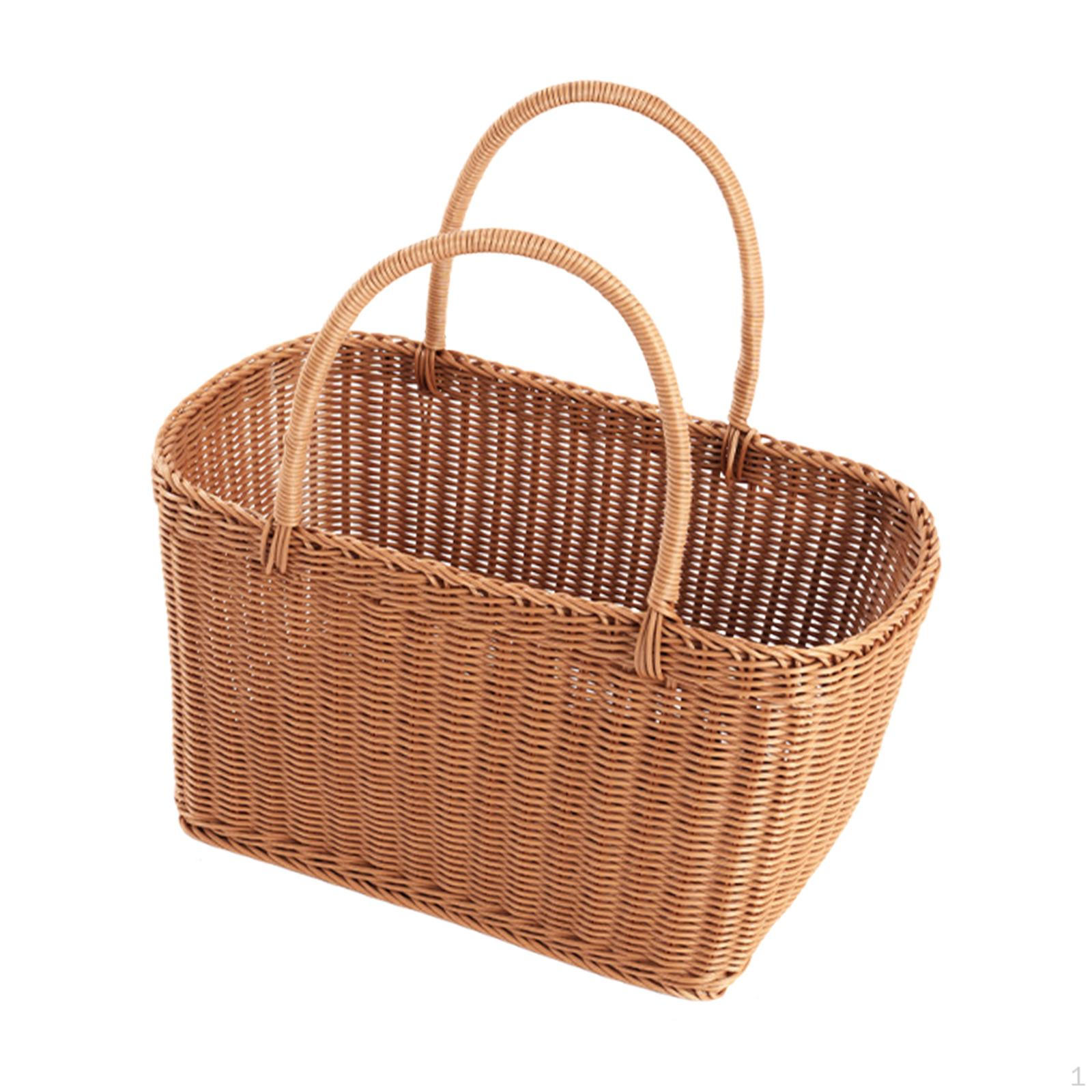 Handwoven Basket Vegetable Storage Decoration Weave Bin Versatile Picnic Flower Organizer for
Handwoven Basket Vegetable Storage Decoration Weave Bin Versatile Picnic Flower Organizer for