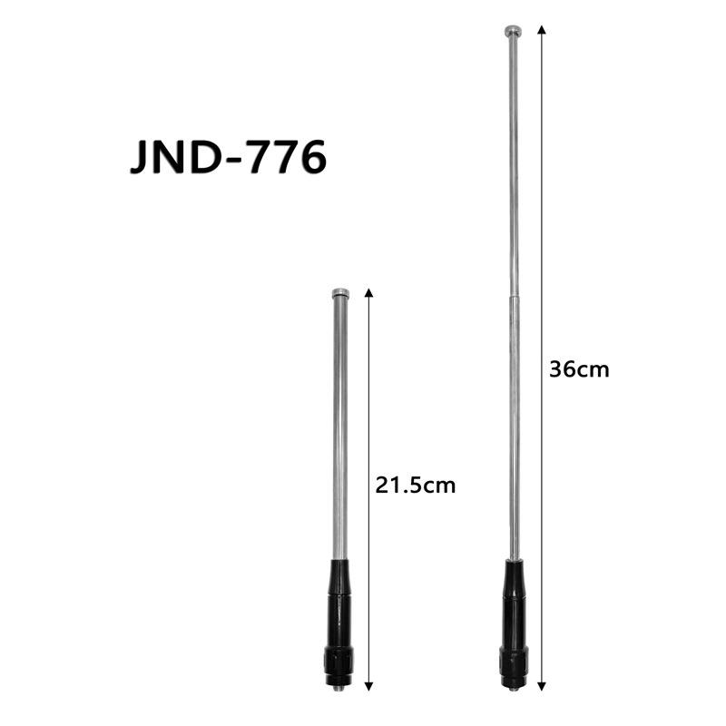 JND-776 Telescopic Antenna 36cm for Senheks 8800, 8650, Baofeng UV5R, Quansheng UV-K6 Walkie-Talkies Other
JND-776 Telescopic Antenna 36cm for Senheks 8800, 8650, Baofeng UV5R, Quansheng UV-K6 Walkie-Talkies Other