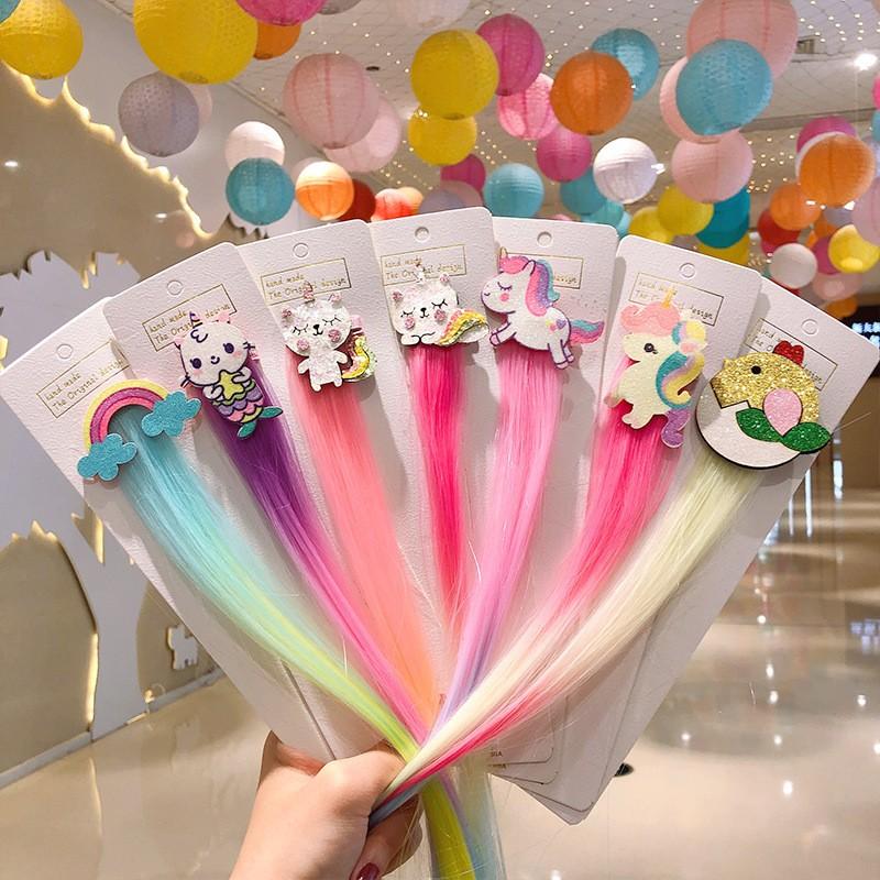 2PCS Children HairClips Barrettes Cartoon Animal Unicorn Colorful Wig Hair Accessories Girls Hairclip Fake Twist Braid Headdress
2PCS Children HairClips Barrettes Cartoon Animal Unicorn Colorful Wig Hair Accessories Girls Hairclip Fake Twist Braid Headdress