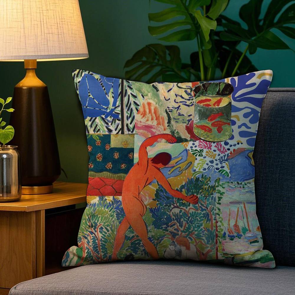 HHenri MMatisse Painting Pillow Case Home Doublesided Printing Short Plush Colorfast Microfiber Cushion Cover 30x30cm
HHenri MMatisse Painting Pillow Case Home Doublesided Printing Short Plush Colorfast Microfiber Cushion Cover 30x30cm