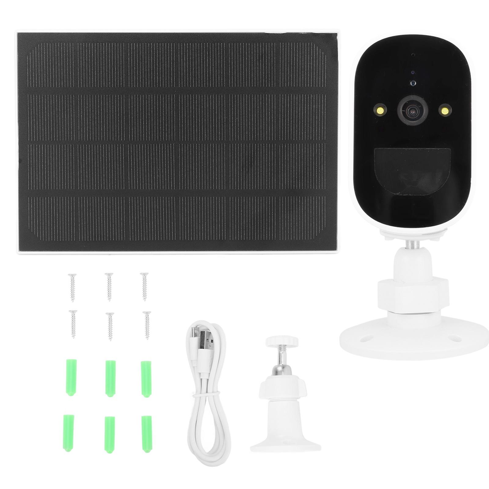 HD 1080P Solar Energy Security Camera Wireless WiFi Night Vision Monitoring Camera for Outdoor 
HD 1080P Solar Energy Security Camera Wireless WiFi Night Vision Monitoring Camera for Outdoor