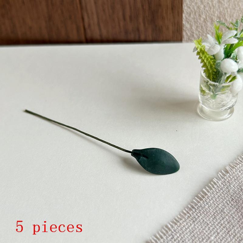 5/15Pcs Dollhouse Leaf Model Miniature Decoration Flower Arrangement Ornament Simulation Single Mini Plant Green Leaf Accessory A3
5/15Pcs Dollhouse Leaf Model Miniature Decoration Flower Arrangement Ornament Simulation Single Mini Plant Green Leaf Accessory A3