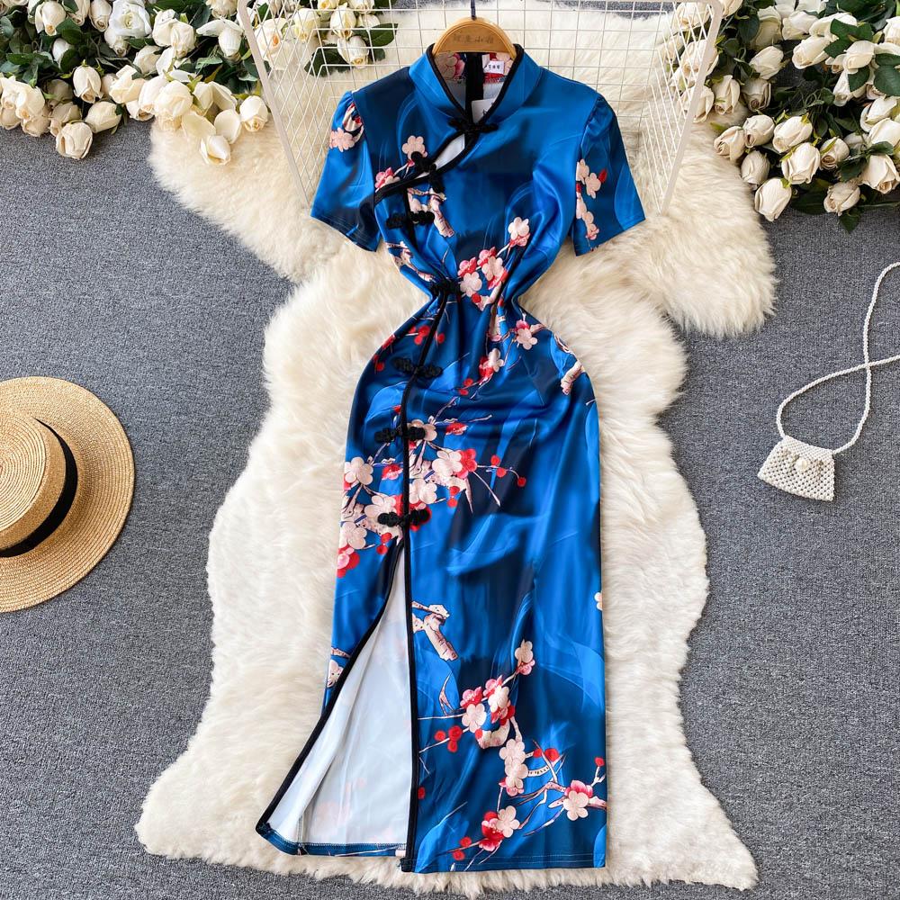 RUGOD женское осеннее платье Cheongsam с принтом на талии и разрезом, тонкая сумка, длинное платье на бедрах
RUGOD женское осеннее платье Cheongsam с принтом на талии и разрезом, тонкая сумка, длинное платье на бедрах