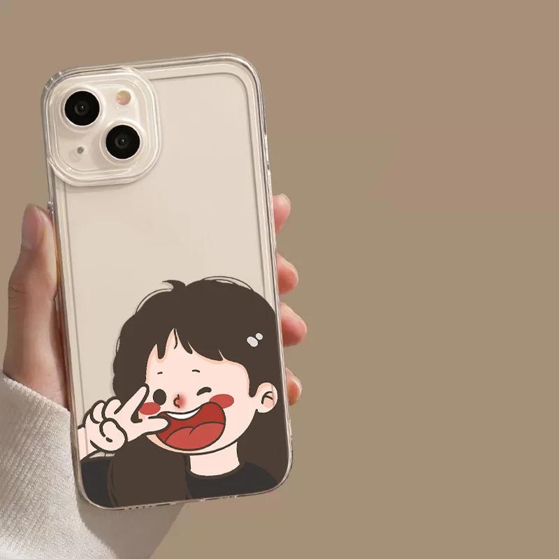 Funny Cute Girl Boy Couple Paired Phone Cases For iPhone 16 13 15 14 12 11 Pro Max 13Mini SE3 7 8 14 Plus Lovers Shells Covers iPhone 15Pro
Funny Cute Girl Boy Couple Paired Phone Cases For iPhone 16 13 15 14 12 11 Pro Max 13Mini SE3 7 8 14 Plus Lovers Shells Covers iPhone 15Pro