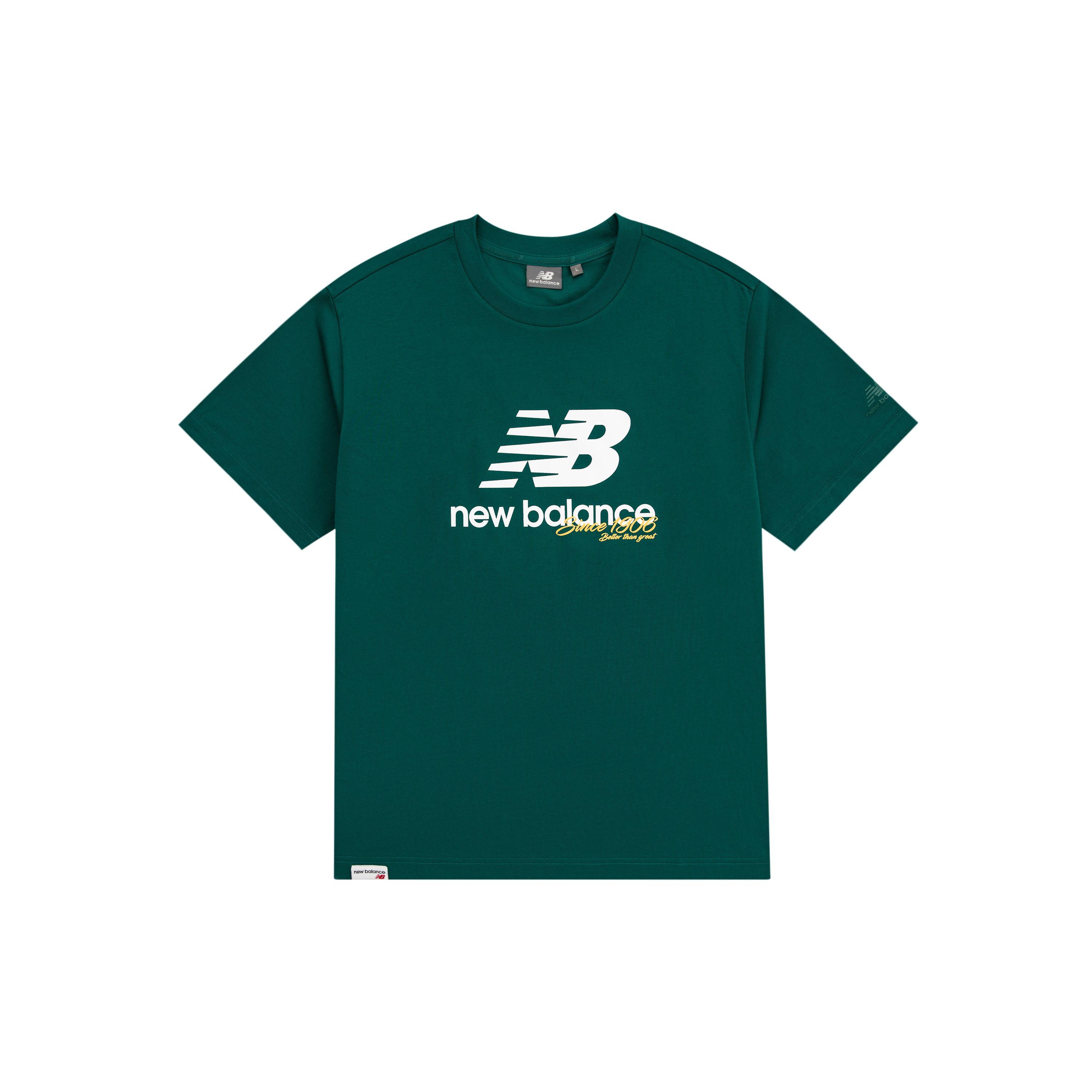Футболка New Balance с логотипом алфавита и круглым вырезом, с короткими рукавами, мужские топы, травянисто-зеленый 5ED25333-HT
Футболка New Balance с логотипом алфавита и круглым вырезом, с короткими рукавами, мужские топы, травянисто-зеленый 5ED25333-HT