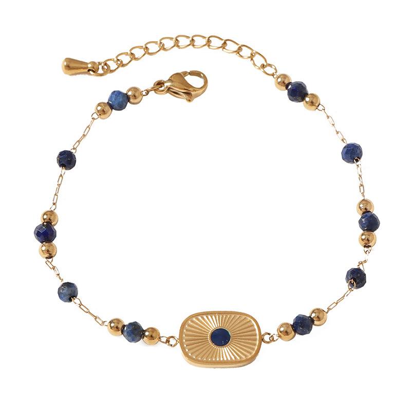 JUSTOP European and American jewelry set, natural lapis lazuli bracelet, long fringed earrings, women s light luxury high-end necklace.
JUSTOP European and American jewelry set, natural lapis lazuli bracelet, long fringed earrings, women s light luxury high-end necklace.