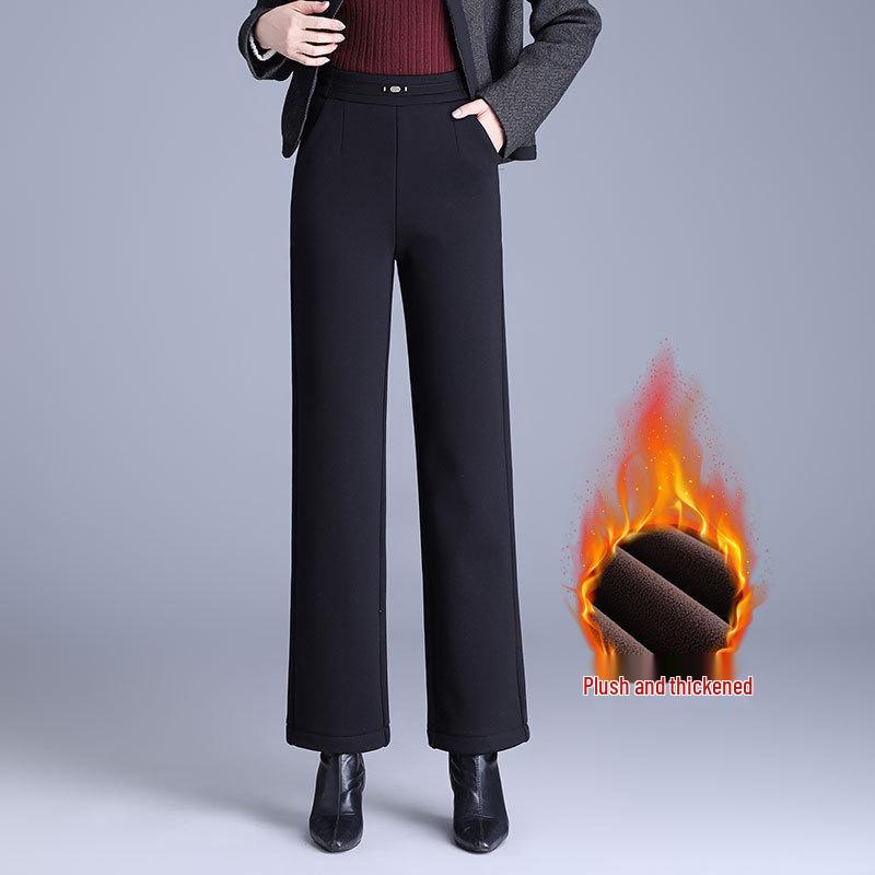 2024 New Women s Black Silk Straight-Leg Pants - Thick & Warm for Autumn/Winter, Loose Casual Fit 29 (115-125 cm)
2024 New Women s Black Silk Straight-Leg Pants - Thick & Warm for Autumn/Winter, Loose Casual Fit 29 (115-125 cm)