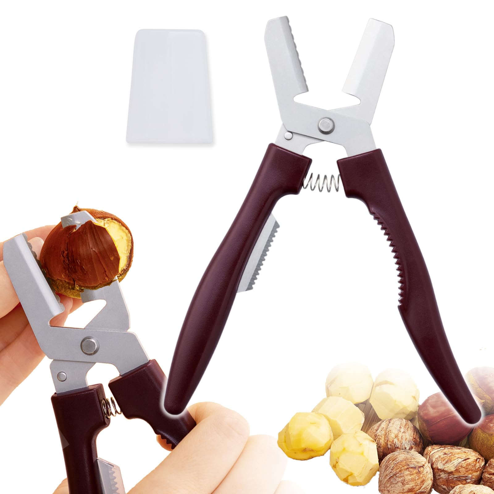 Como Life Chestnut Chestnut Chestnut Chestnut Chestnut Special Demon Astringent Chestnut Dishes Овощечистка, Овощечистка, Овощечистка, Резак, Ножницы, Каштаны, коричневый
Como Life Chestnut Chestnut Chestnut Chestnut Chestnut Special Demon Astringent Chestnut Dishes Овощечистка, Овощечистка, Овощечистка, Резак, Ножницы, Каштаны, коричневый