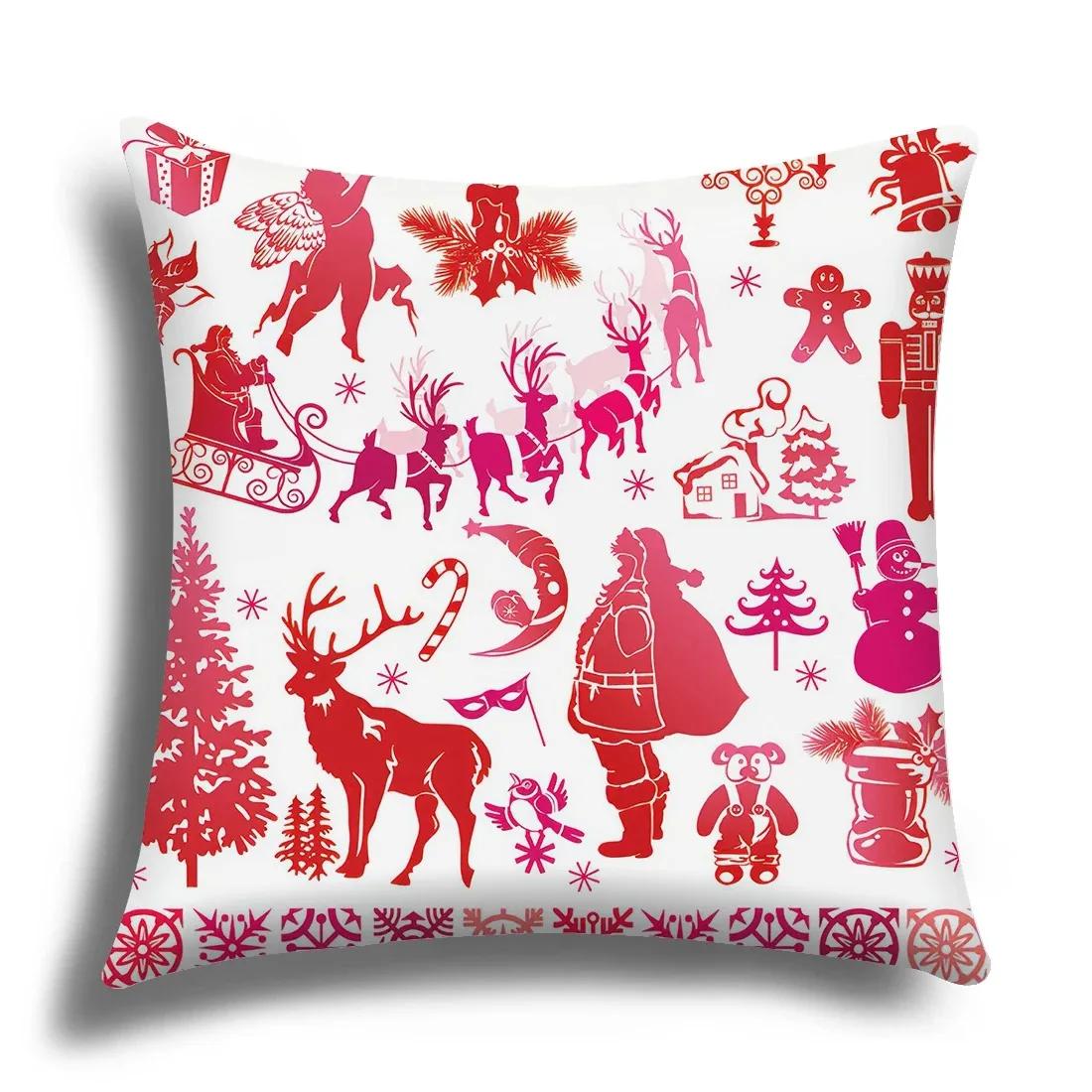 Home Christmas Decorations Autumn Decorations Cushion Cover 45*45 Home Decoration 30x30cm бежевий
Home Christmas Decorations Autumn Decorations Cushion Cover 45*45 Home Decoration 30x30cm бежевий