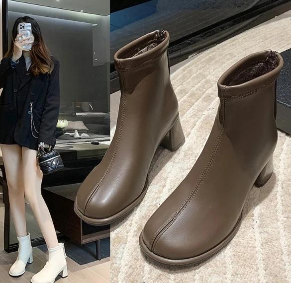 Fashion Fashion New Women Split Toe Chelsea Boots Fashion Slim Slip On Boots Women Chunky Heel Platform Ankle Boots Mujer Booties Botas 35
Fashion Fashion New Women Split Toe Chelsea Boots Fashion Slim Slip On Boots Women Chunky Heel Platform Ankle Boots Mujer Booties Botas 35